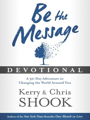 cover image of Be the Message Devotional